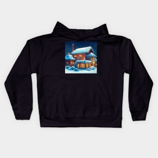 Christmas Chalet Kids Hoodie